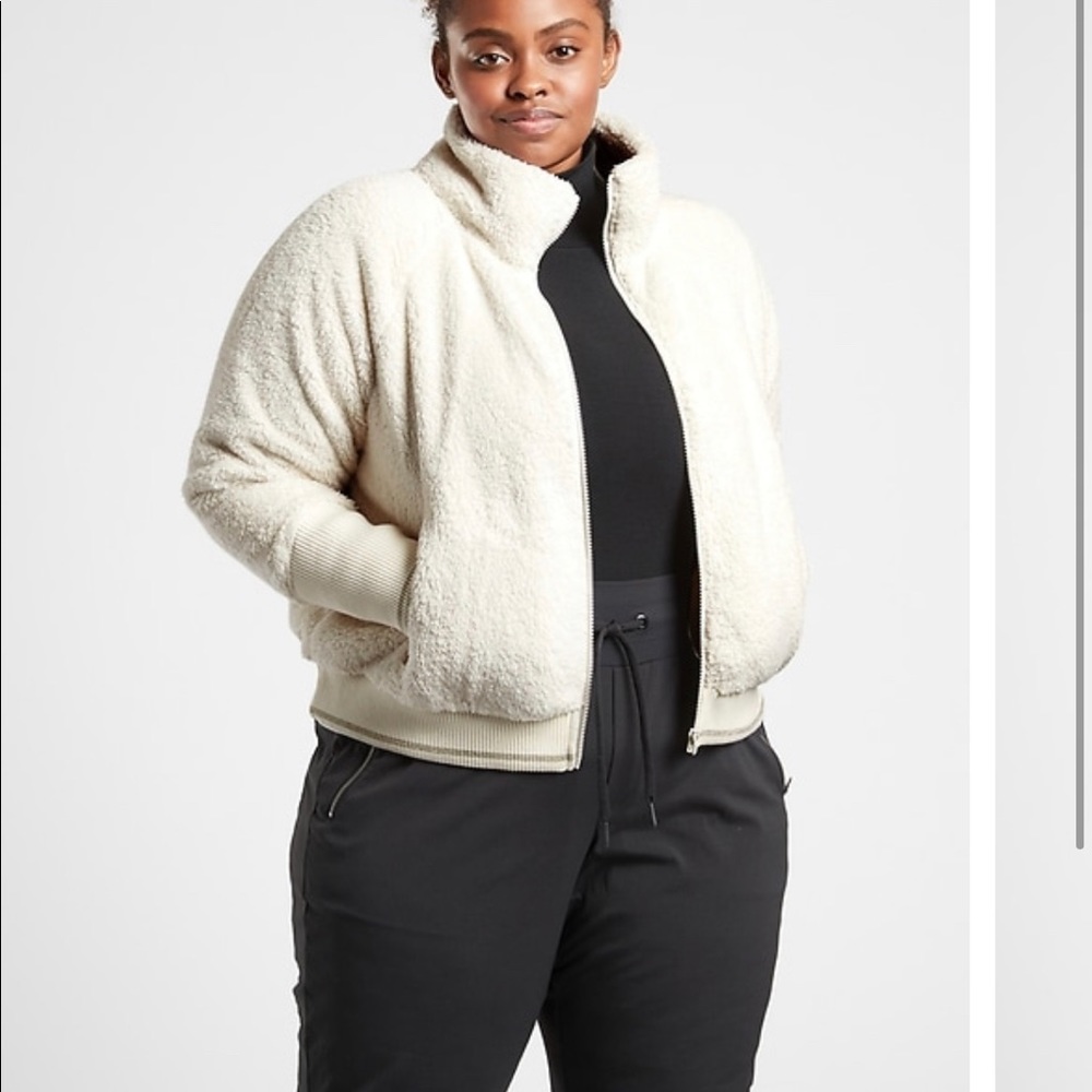 Athleta Tugga Sherpa Jacket 3X